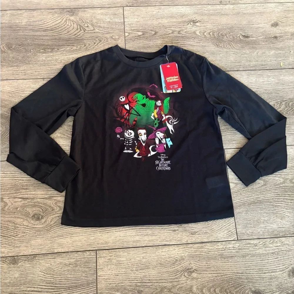 Disney Black Long Sleeve Kids pajama set - The Nightmare Before Christmas